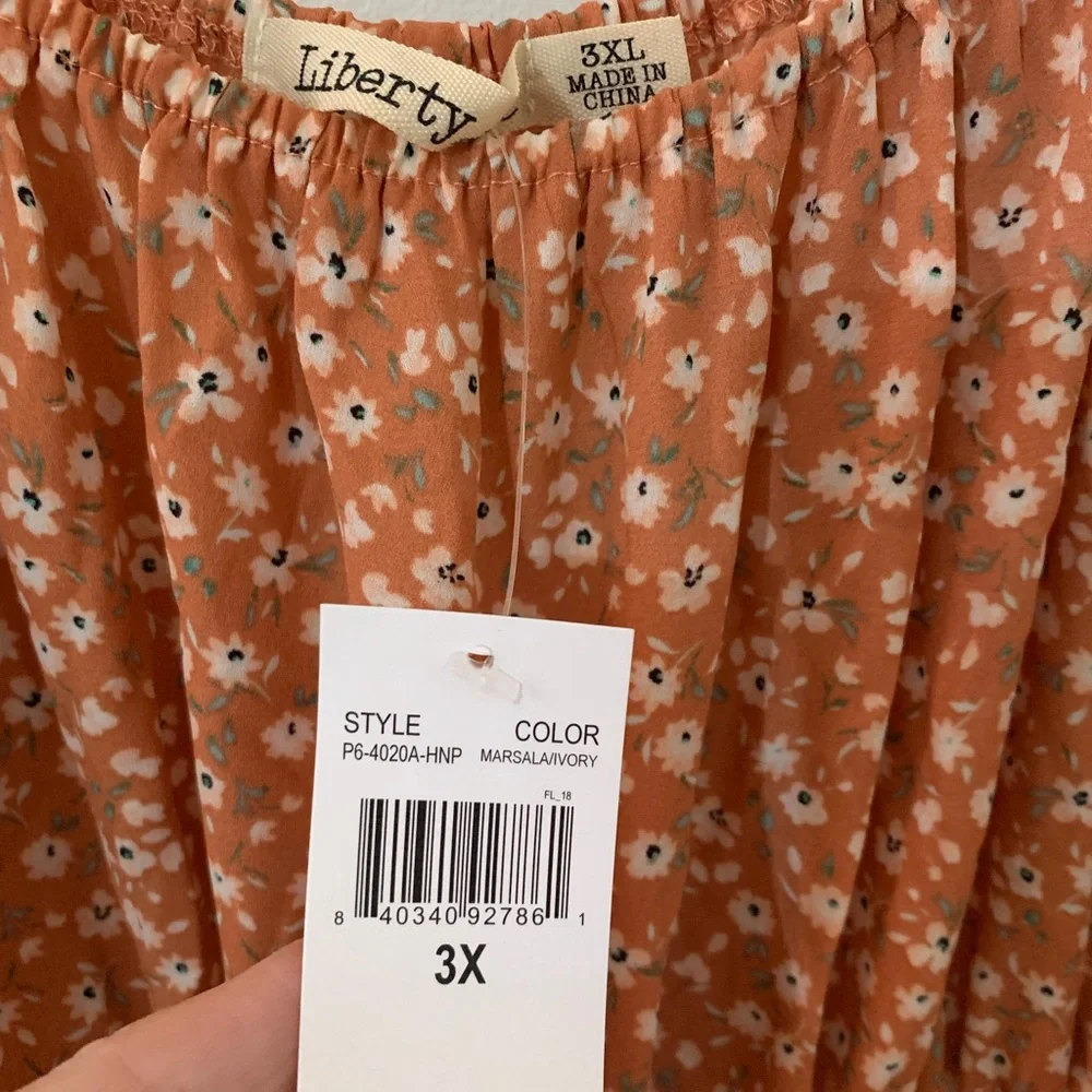 Women’s Liberty Love Dress Size 3xl NWT